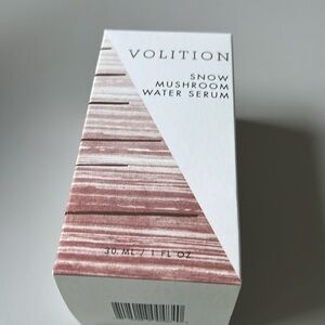 Volition snow mushroom water serum skin care 1 oz new in box